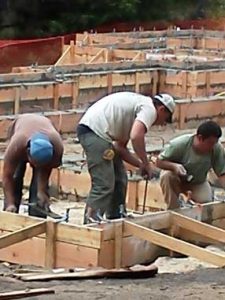 J. Schmidt Construction crew at work